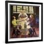 Resurrection - Road to Emmaus, 1996-Dinah Roe Kendall-Framed Giclee Print