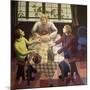 Resurrection - Road to Emmaus, 1996-Dinah Roe Kendall-Mounted Giclee Print