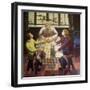 Resurrection - Road to Emmaus, 1996-Dinah Roe Kendall-Framed Giclee Print