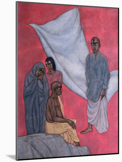 Resurrection - the Real and the Unreal, 1996-Shanti Panchal-Mounted Giclee Print