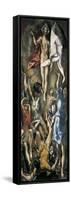 Resurrection-El Greco-Framed Stretched Canvas