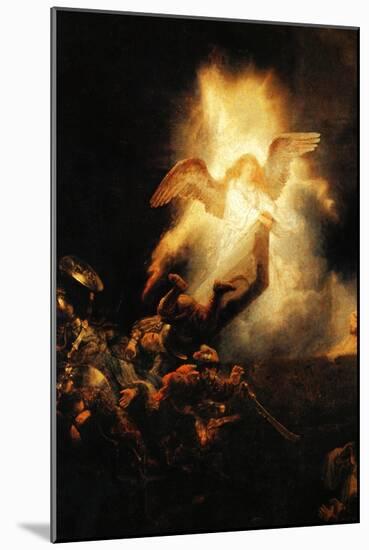 Resurrection-Rembrandt van Rijn-Mounted Art Print