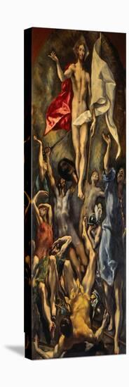 Resurrection-El Greco-Stretched Canvas