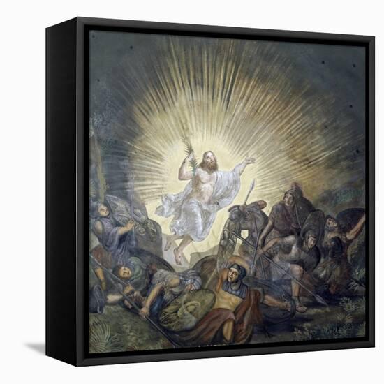 Resurrection-Luigi Ademollo-Framed Stretched Canvas