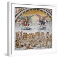 Resurrezione Della Carne-Luca Signorelli-Framed Giclee Print