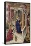 Retable de la Chartreuse de Champmol-Melchior Broederlam-Framed Stretched Canvas