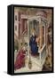 Retable de la Chartreuse de Champmol-Melchior Broederlam-Framed Stretched Canvas