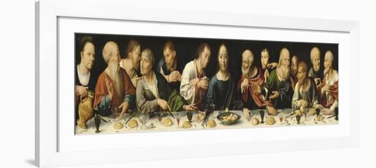 Retable de la déploration du Christ-Joos Van Cleve-Framed Giclee Print