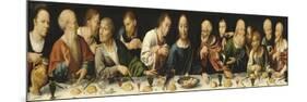 Retable de la déploration du Christ-Joos Van Cleve-Mounted Premium Giclee Print