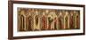 Retable Depicting the Crucifixion with Eight Saints, C.1300-English School-Framed Giclee Print