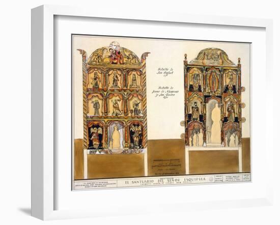 Retablo, 1816-null-Framed Giclee Print