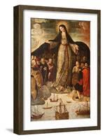 Retablo De La Virgen De Los Mareantes (Altarpiece of the Virgin De Los Mareantes), Real Alcazar De-Godong-Framed Photographic Print