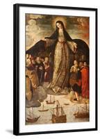 Retablo De La Virgen De Los Mareantes (Altarpiece of the Virgin De Los Mareantes), Real Alcazar De-Godong-Framed Photographic Print