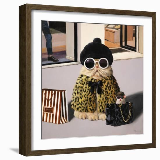 Retail Therapy-Lucia Heffernan-Framed Art Print