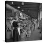 Retail Vegetable Markets Line the Decatur Street Side of the French Market-null-Stretched Canvas