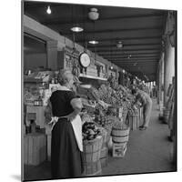 Retail Vegetable Markets Line the Decatur Street Side of the French Market-null-Mounted Photographic Print