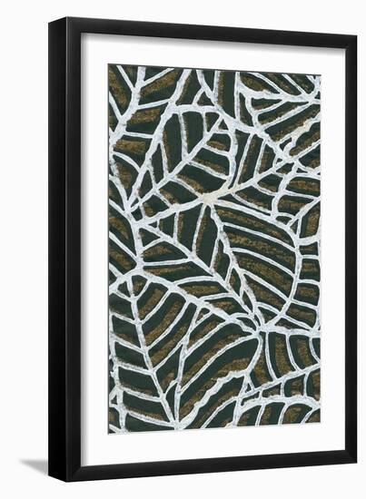 Reticulated Leaf Patterns-null-Framed Art Print