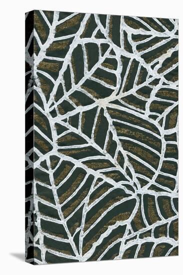 Reticulated Leaf Patterns-Found Image Press-Stretched Canvas