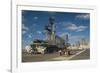 Retired Aircraft Carrier Uss Midway, San Diego, California, USA-Richard Duval-Framed Photographic Print