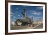 Retired Aircraft Carrier Uss Midway, San Diego, California, USA-Richard Duval-Framed Photographic Print