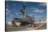 Retired Aircraft Carrier Uss Midway, San Diego, California, USA-Richard Duval-Stretched Canvas