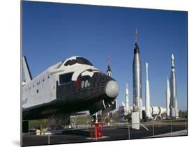 Retired Shuttle and Rockets, Kennedy Space Center, Florida, USA-Adina Tovy-Mounted Photographic Print