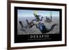 Reto. Cita Inspiradora Y Póster Motivacional-null-Framed Photographic Print