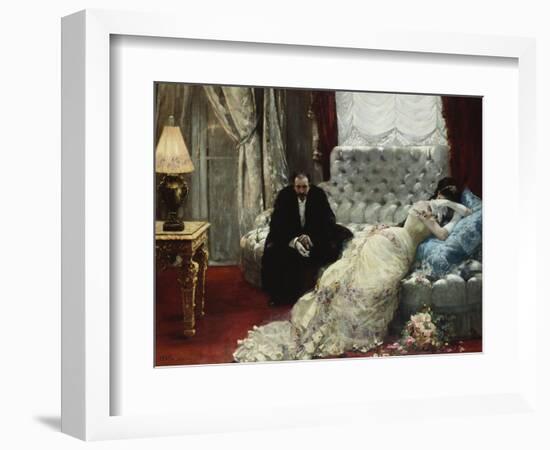 Retour de Bal, 1879-Henri Gervex-Framed Giclee Print