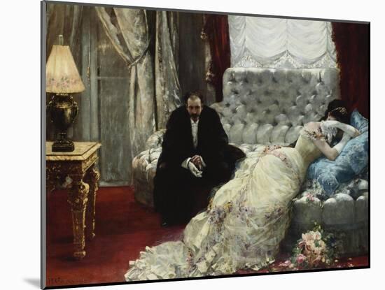 Retour de Bal, 1879-Henri Gervex-Mounted Giclee Print