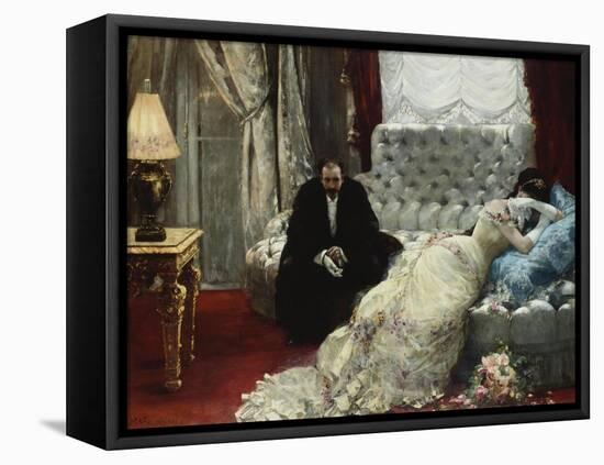 Retour de Bal, 1879-Henri Gervex-Framed Stretched Canvas