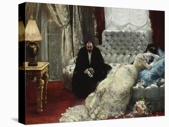 Retour de Bal, 1879-Henri Gervex-Stretched Canvas
