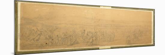 Retour de Taguin, après la prise de la Smala en 1843-Horace Vernet-Mounted Giclee Print