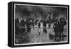 Retour Des Champs-Elysees, C1870-1900-Felix Hilaire Buhot-Framed Stretched Canvas