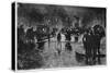 Retour Des Champs-Elysees, C1870-1900-Felix Hilaire Buhot-Stretched Canvas