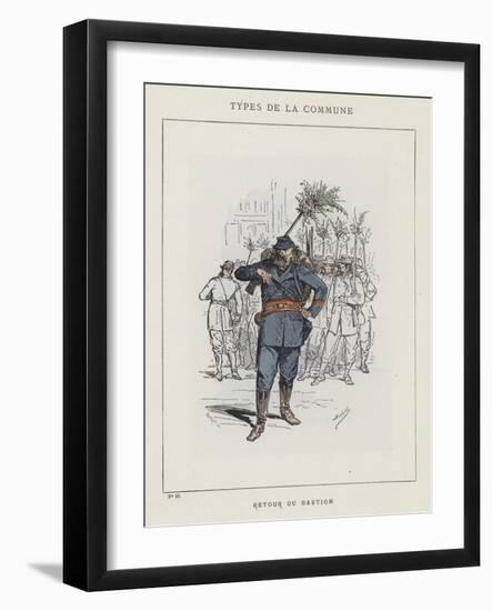 Retour Du Bastion-Charles Albert d'Arnoux Bertall-Framed Giclee Print