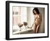 Retrato Con Flores-Gene Oryx-Framed Photographic Print