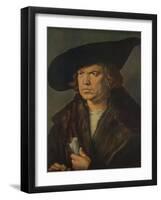 'Retrato de Hans Imhoff', (Portrait of Hans Imhoff), 1521, (c1934)-Albrecht Durer-Framed Giclee Print