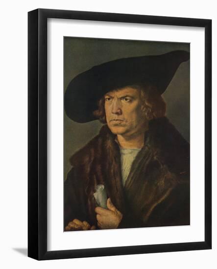 'Retrato de Hans Imhoff', (Portrait of Hans Imhoff), 1521, (c1934)-Albrecht Durer-Framed Giclee Print
