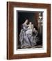 Retrato De La Familia Del Pintor, 1864-1865-Victor Manzano Y Mejorada-Framed Giclee Print