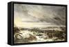 Retreat from Russia in 1812-Nicolas-Toussaint Charlet-Framed Stretched Canvas