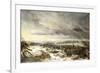 Retreat from Russia in 1812-Nicolas-Toussaint Charlet-Framed Giclee Print