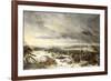 Retreat from Russia in 1812-Nicolas-Toussaint Charlet-Framed Giclee Print