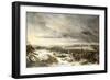 Retreat from Russia in 1812-Nicolas-Toussaint Charlet-Framed Giclee Print