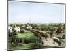 Retreat of the British from Concord, Massachusetts, at the Outset of the American Revolution-null-Mounted Giclee Print