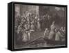 Retreat of the Royalists from Toulon Ad 1793-Paul Hardy-Framed Stretched Canvas
