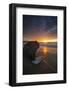 Retreating Tides Sunset Seascape, Marshall Beach, San Francisco-Vincent James-Framed Photographic Print