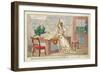 Retrenchment Economy Reform, or the Cunning Jeweller, 1822 (Colour Etching)-null-Framed Giclee Print