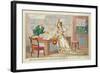 Retrenchment Economy Reform, or the Cunning Jeweller, 1822 (Colour Etching)-null-Framed Giclee Print