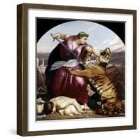 Retribution, 1858-Edward Armitage-Framed Giclee Print