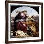 Retribution, 1858-Edward Armitage-Framed Giclee Print